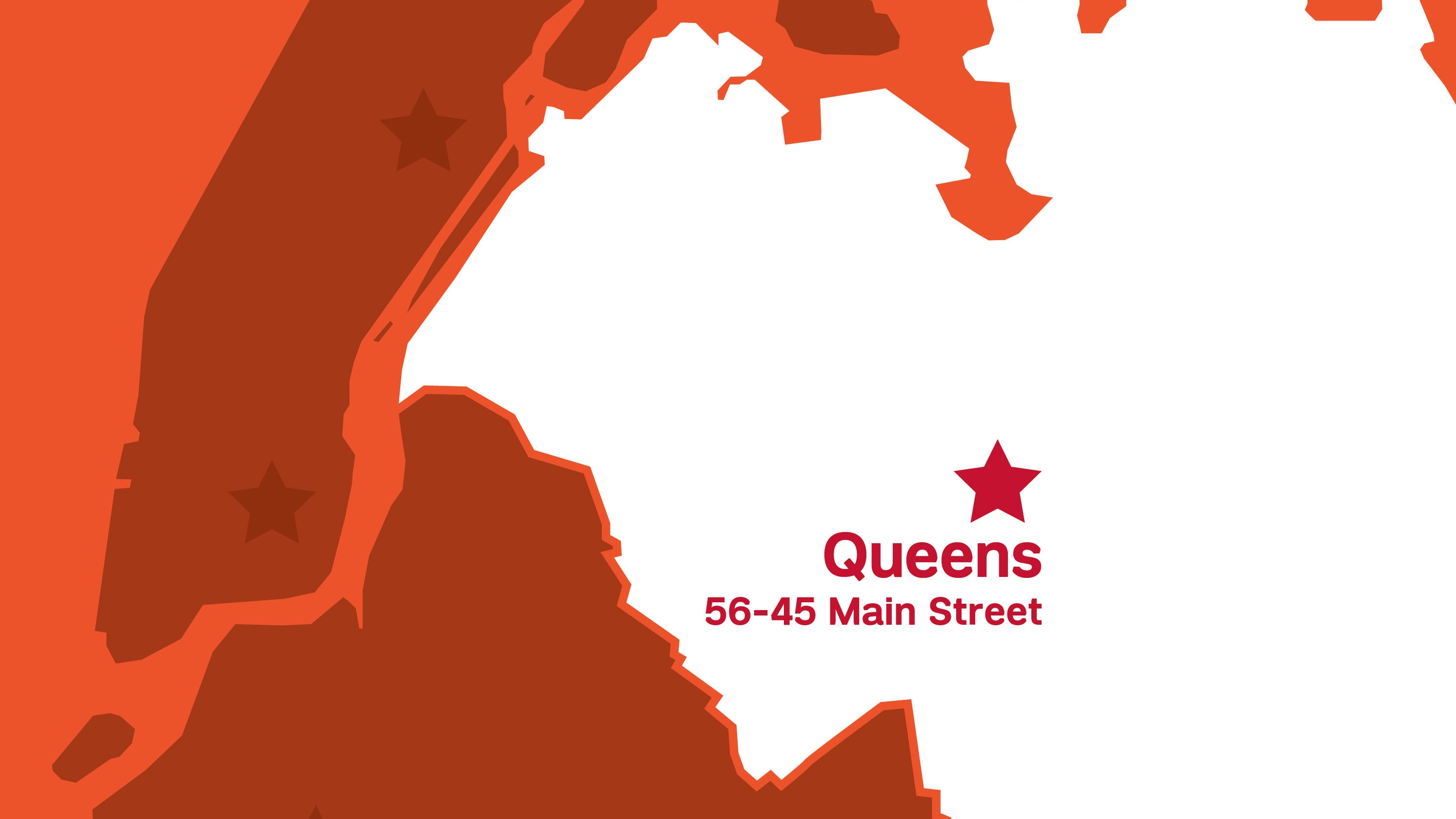 Map that highlights Weill Cornell Medicine's Hematology and Oncology locations in Queens