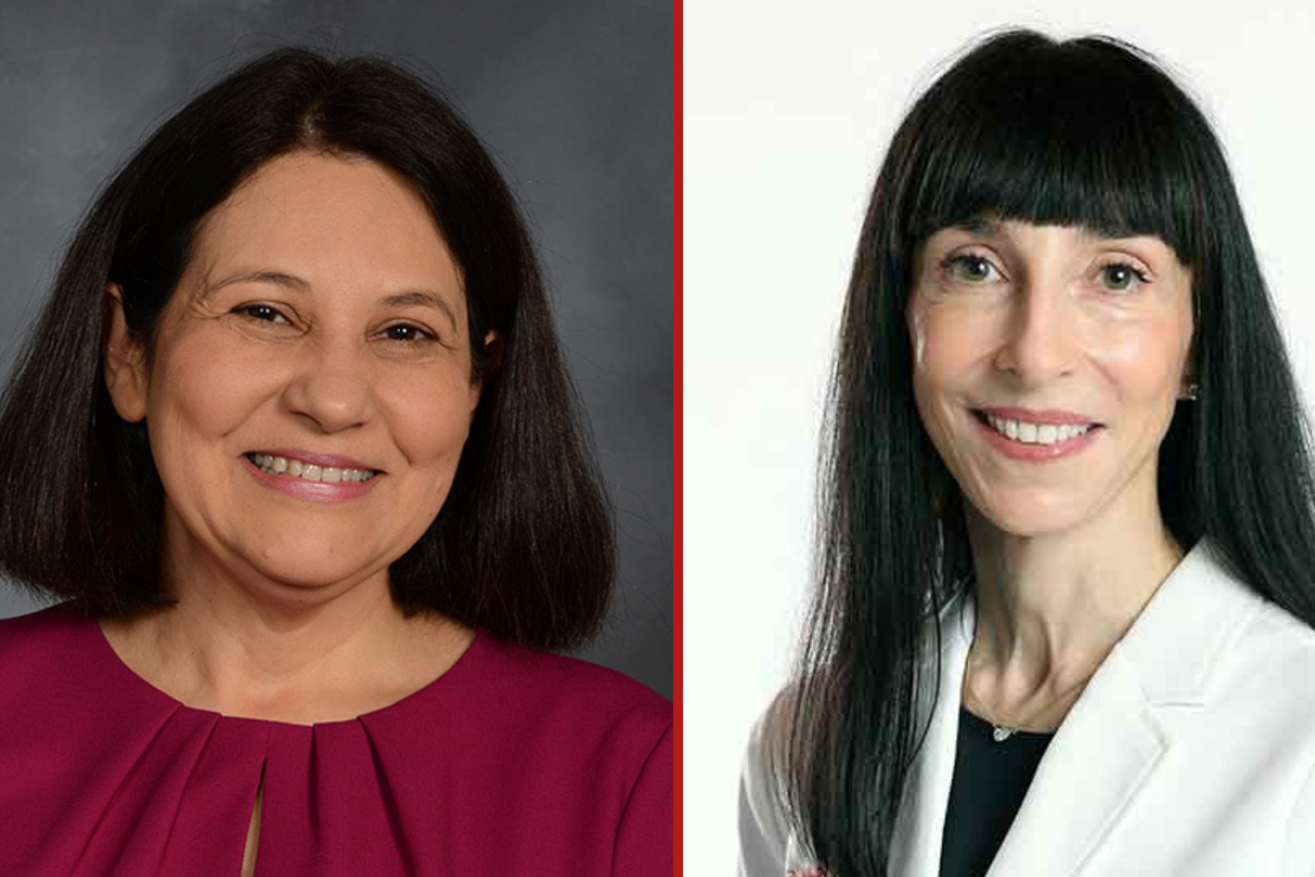 Dr. Vered Stearns, left, and Dr. Tessa Cigler, right.